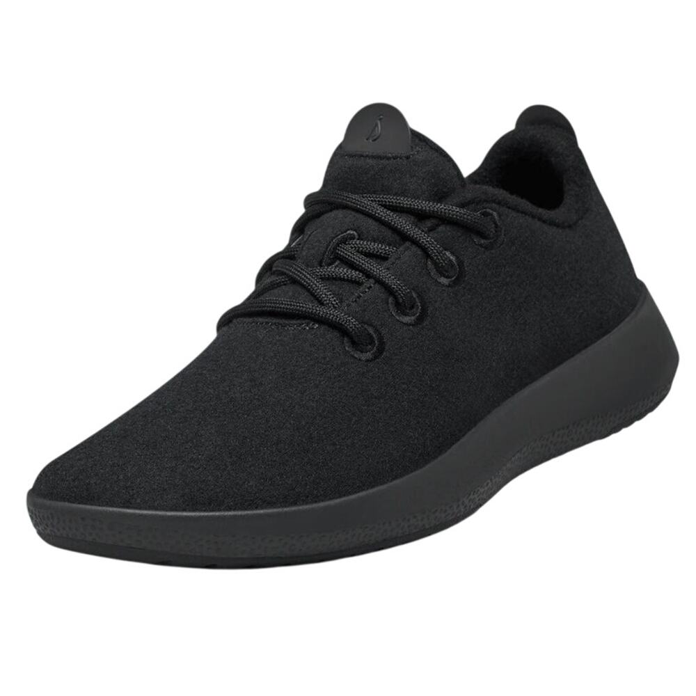 Allbirds Mens Wool Runner Mizzle Sneakers US 7 EU 39.5 Black Athletic NIB
